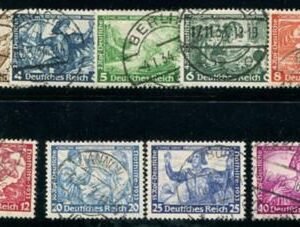 Germany #B49//57 USED F -VF No B55 Short perf B57 Cat Value  $190