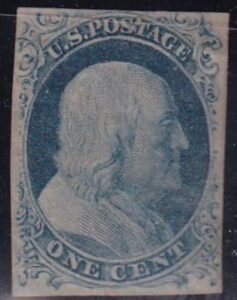 US Classics #9VAR MINT VF Double Transfere pos 98L, no gum Cat Value  $850