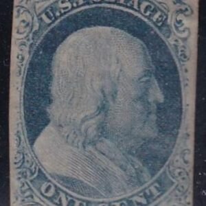 US Classics #9VAR MINT VF Double Transfere pos 98L, no gum Cat Value  $850