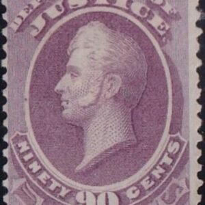 US Officials #O34 MINT F+ Hinge Remnant otherwise Fresh