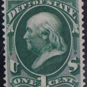 US Officials #O57 MINT F - VF Hinge Remnants   Cat Value  $260