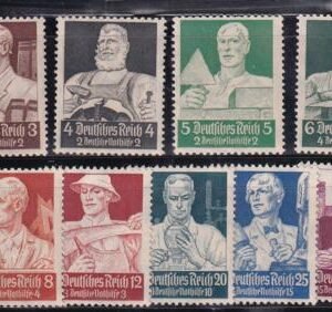 Germany #B59-67 NH VF Pristine Set Cat Value  $450