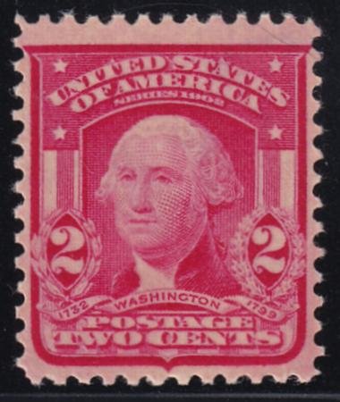 INV-30618itExt_33facd2b-aa6a-4efe-9843-2c2dbaa60b2a US Bureau and Regular Issues #319Fj MINT LH F - VF Carmine Rose Type II Cat Value $100