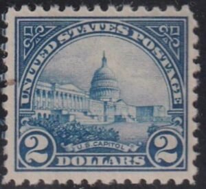 US Modern after Scott 547 (1920-on) #572 MINT VF  Cat Value  $120