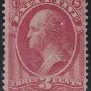 US Officials #O12 MINT AVE - F  Cat Value  $325