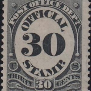 US Officials #O55 MINT VF - XF Likely regummed, priced as suck Large margins Cat Value  $105