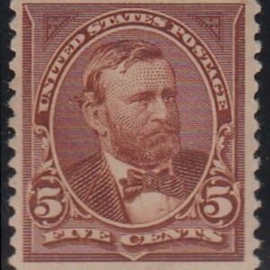 US Bureau and Regular Issues #255 MINT  LH  VF - XF  Cat Value  $150