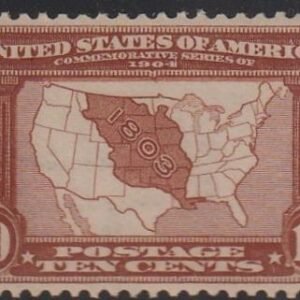 US Early Commemoratives #327 MINT NH XF-SUP-95 Dual Certs:  Cat Value  $2250
