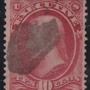 US Officials #O14 USED VF Short perf at bottom o/w nice Cat Value  $1000