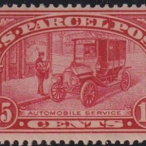US Parcel Post #Q7 MINT NH  F - VF slight natural gum bend Cat Value  $170