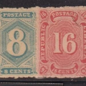 Liberia #22-23   NGAI signed Henry Rogers (HR) Cat Value  $58