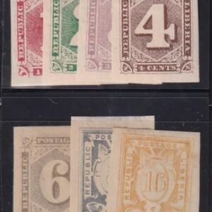 Liberia #24b-30a   no 31a