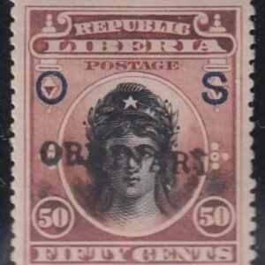 Liberia #78 MINT HINGED  Cat Value  $100
