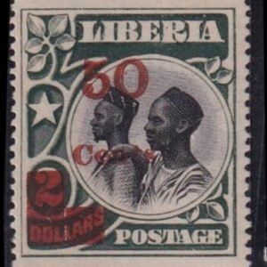 Liberia #147 MINT LH key stamp Cat Value  $800