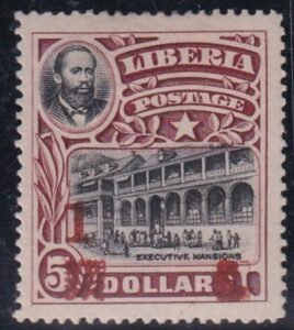 Liberia #149 MINT HINGED  Cat Value  $52.50