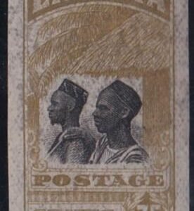 Liberia #172var MINT HINGED imperf single