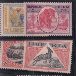 Liberia #183-94 MINT HINGED Complete set Cat Value  $87.65