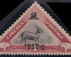 Liberia #294, 295 Mint NH one signed Stolow each Cat Value  $22
