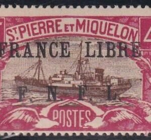 St Pierre and Miquelon #208 MINT LH F Cat Value $67.50