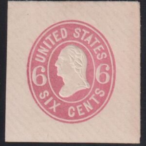 US Postal Stationery and Cut Squares #U62 MINT  F - VF  Cat Value: $75