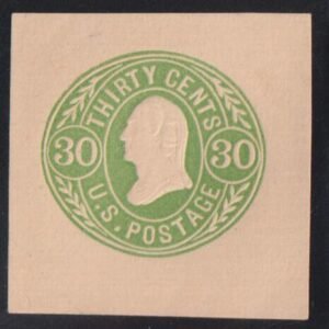 US Postal Stationery and Cut Squares #U72a MINT  VF - XF  Cat Value: $75