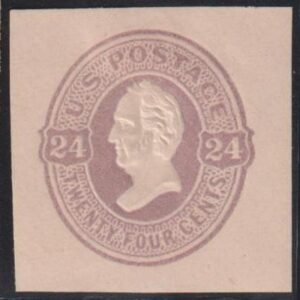 US Postal Stationery and Cut Squares #U101 MINT  F - VF+ Cat Value: $225