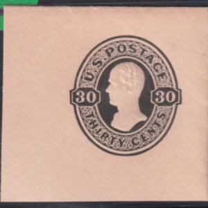 US Postal Stationery and Cut Squares #U104 MINT  SUP FC 49x46 mm Cat Value: $150