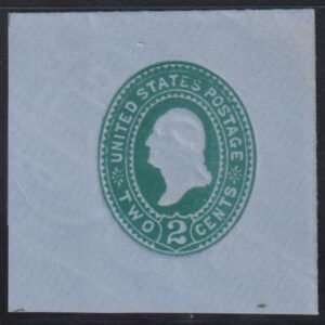 US Postal Stationery and Cut Squares #U321 MINT  SUP FC 47x46 mm Cat Value: $150