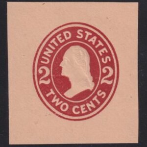 US Postal Stationery and Cut Squares #U408a MINT  XF - SUP Die 2 Cat Value: $275