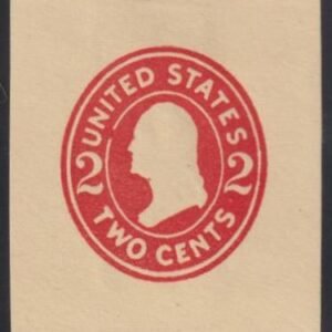US Postal Stationery and Cut Squares #U412f MINT  XF - SUP Die 7 Cat Value: $35
