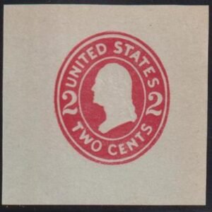 US Postal Stationery and Cut Squares #U414g MINT  SUPERB Die 8 Cat Value: $37.5