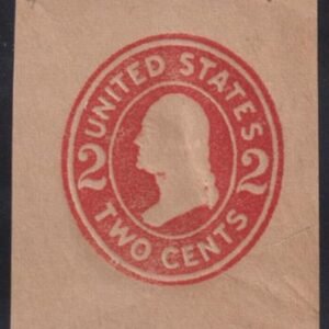 US Postal Stationery and Cut Squares #U415c MINT  VF Diagonal Crease. Cat Value: $120