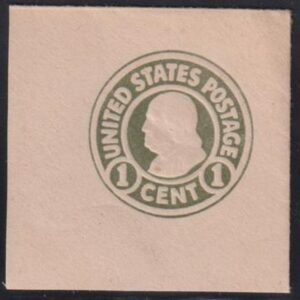 US Postal Stationery and Cut Squares #U420a MINT  VF - XF Die 2, FC Cat Value: $100
