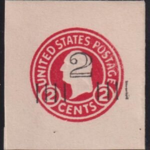 US Postal Stationery and Cut Squares #U454b MINT    XF - SUP Die 5 FC  Cat Value: $500