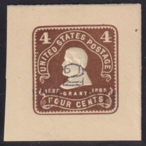 US Postal Stationery and Cut Squares #U463 MINT    XF  FC  PSAG Cert  Cat Value: $750