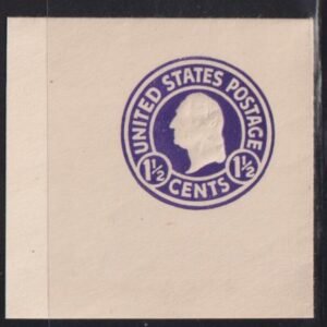 US Postal Stationery and Cut Squares #U481b MINT    SUPERB  Purple FC Die 1  Cat Value: $55