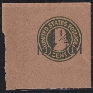 US Postal Stationery and Cut Squares #U500 MINT    SUPERB  50x50 mm FC  Cat Value: $60