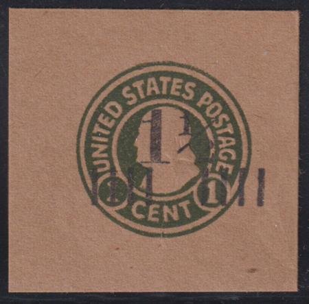 INV-31588itExt_87985a05-a5f6-4153-ab1d-80c5eb417cf8 US Postal Stationery and Cut Squares #U500 MINT SUPERB FC Cat Value: $60