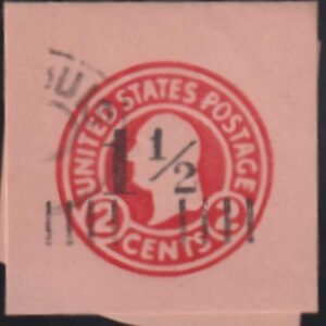 US Postal Stationery and Cut Squares #U503 Used  VF - XF  Unpriced, but mint  cv $225