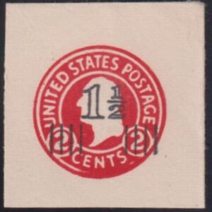 US Postal Stationery and Cut Squares #U520b MINT    VF - XF  Die 6 FC  Cat Value: $275