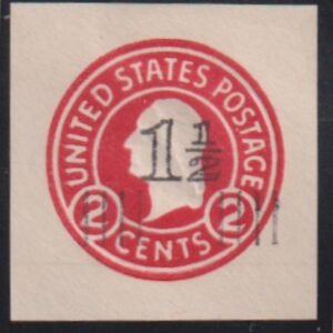 US Postal Stationery and Cut Squares #U520c MINT    VF  Die 7  Cat Value: $275