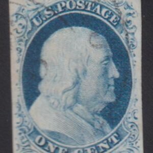 US Classics #9 Used F - VF 3 large marginsCat Value: $100