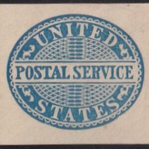 US Postal Stationery and Cut Squares #UO16   F - VF  Cat Value: $180