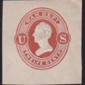 US Postal Stationery and Cut Squares #UO26   VF - XF  Cat Value: $90