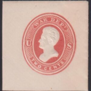 US Postal Stationery and Cut Squares #UO47   XF FC Cat Value: $100
