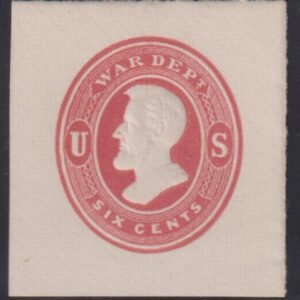 US Postal Stationery and Cut Squares #UO56   XF - SUP FC Cat Value: $45