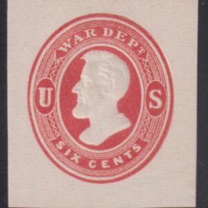 US Postal Stationery and Cut Squares #UO56   SUPERB  Cat Value: $47.50