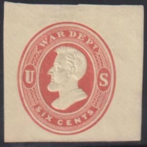 US Postal Stationery and Cut Squares #UO57   VF  Cat Value: $65