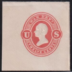 US Postal Stationery and Cut Squares #UO61   VF FC 44x44 mm Cat Value: $40
