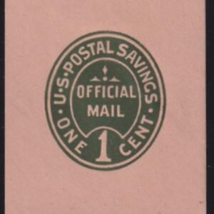 US Postal Stationery and Cut Squares #UO71   SUPERB Jumbo 42x47 mm Cat Value: $175